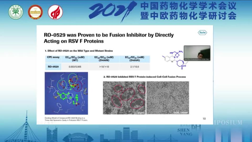 wei zhu 上海罗氏创新研究中心 演讲中国药物化学学术会议 中欧药物化学研讨会哔哩哔哩bilibili