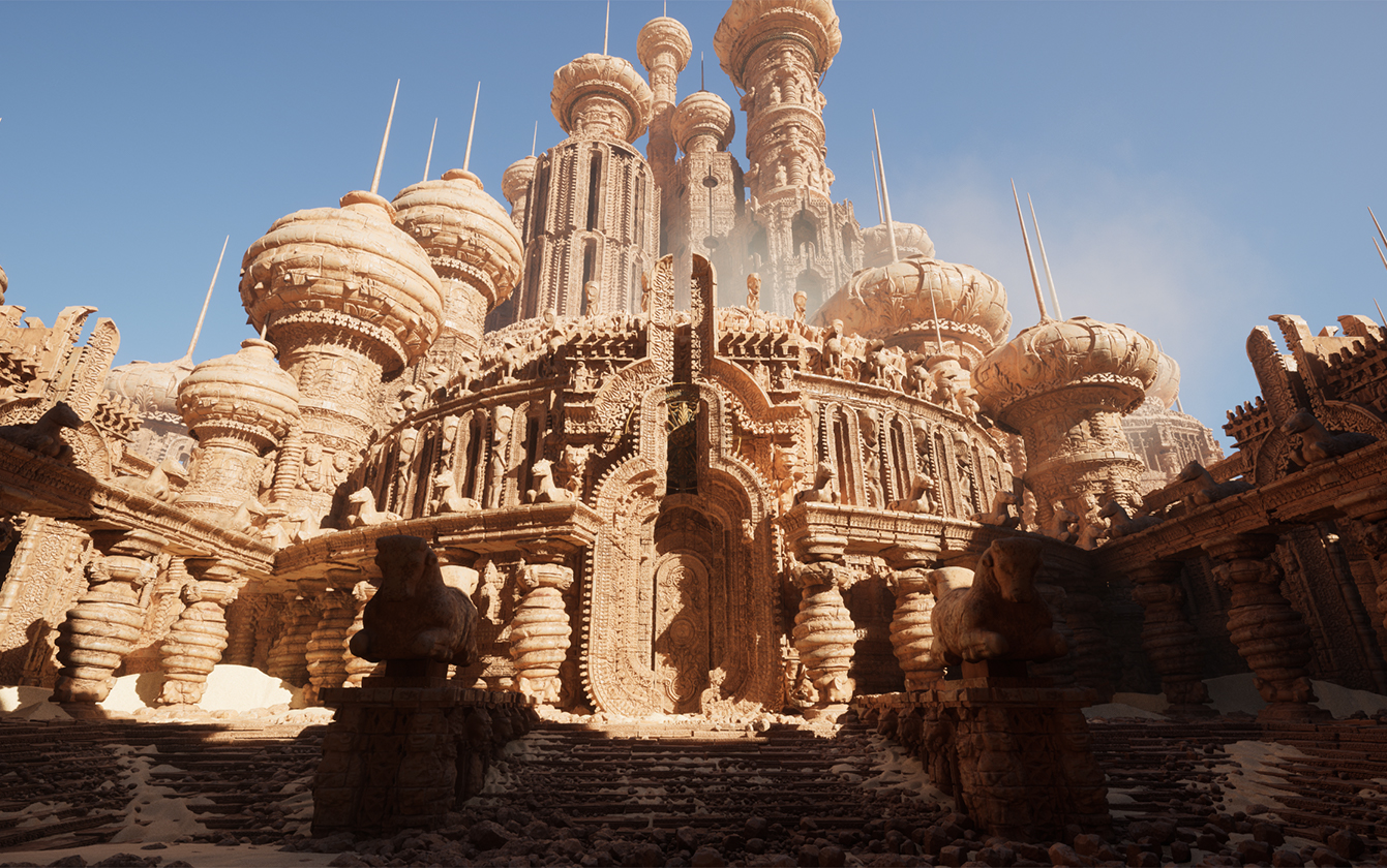 【ue5】太阳神殿漫游