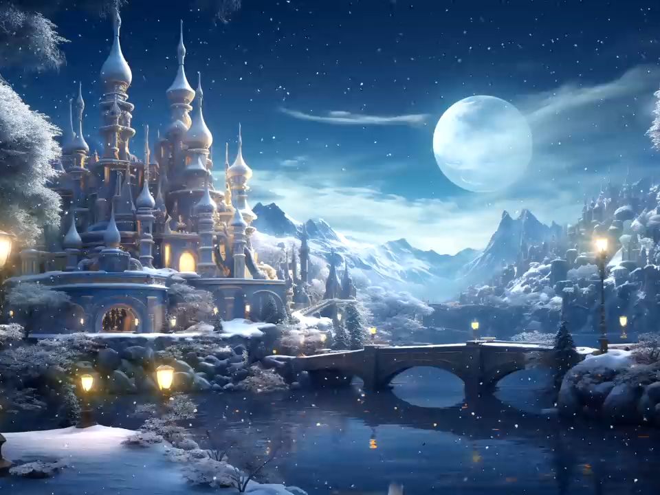 魔法王国 |冬季仙境 - 音乐与氛围