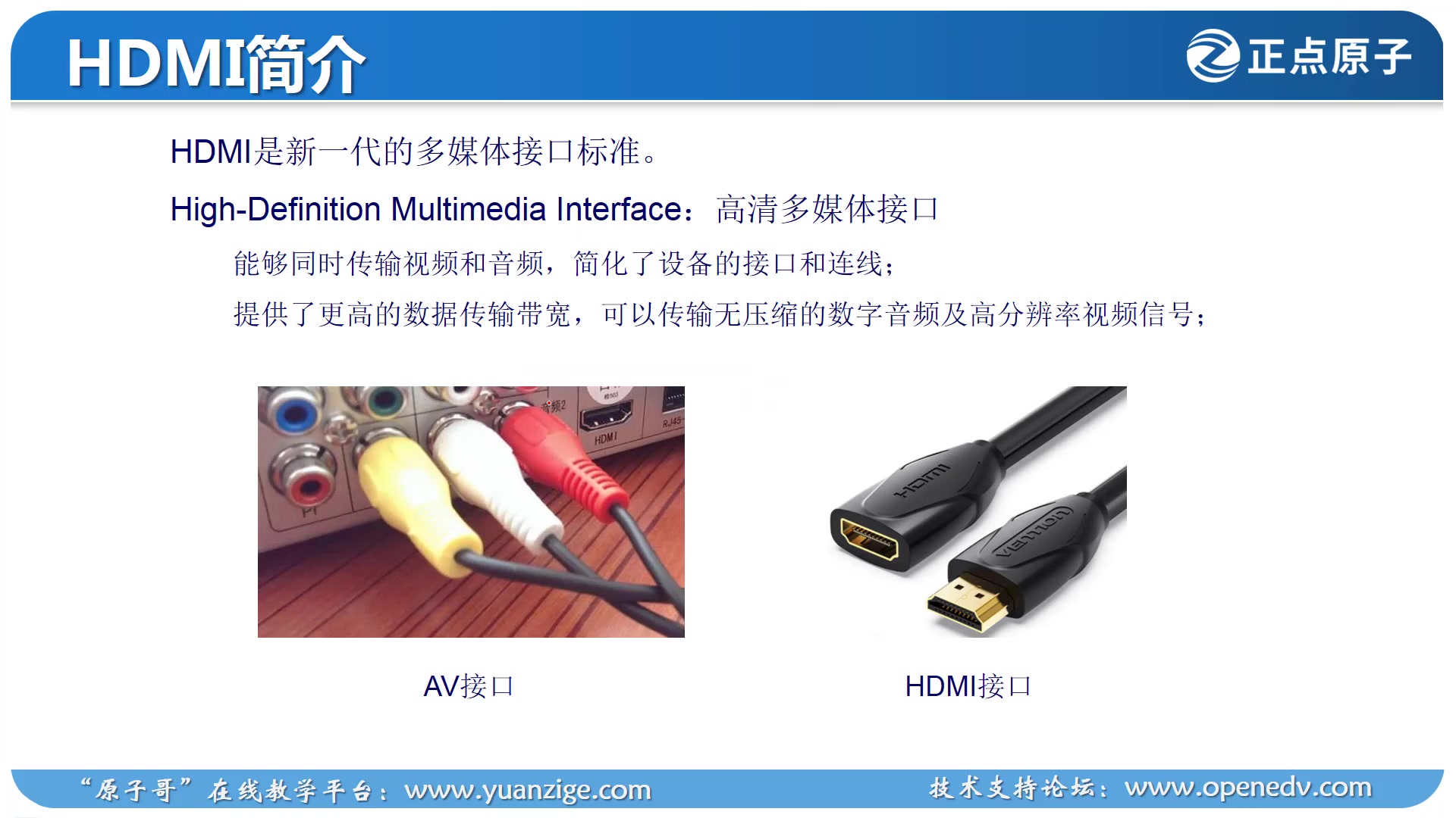 43实战篇HDMI简介(第一讲)哔哩哔哩bilibili