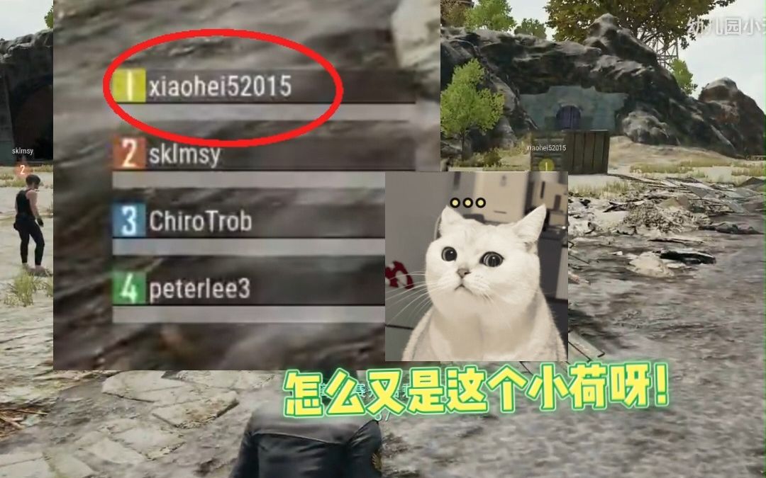 [图]仙某某的pubg爆笑排路人（2）孽缘，排到水友两次