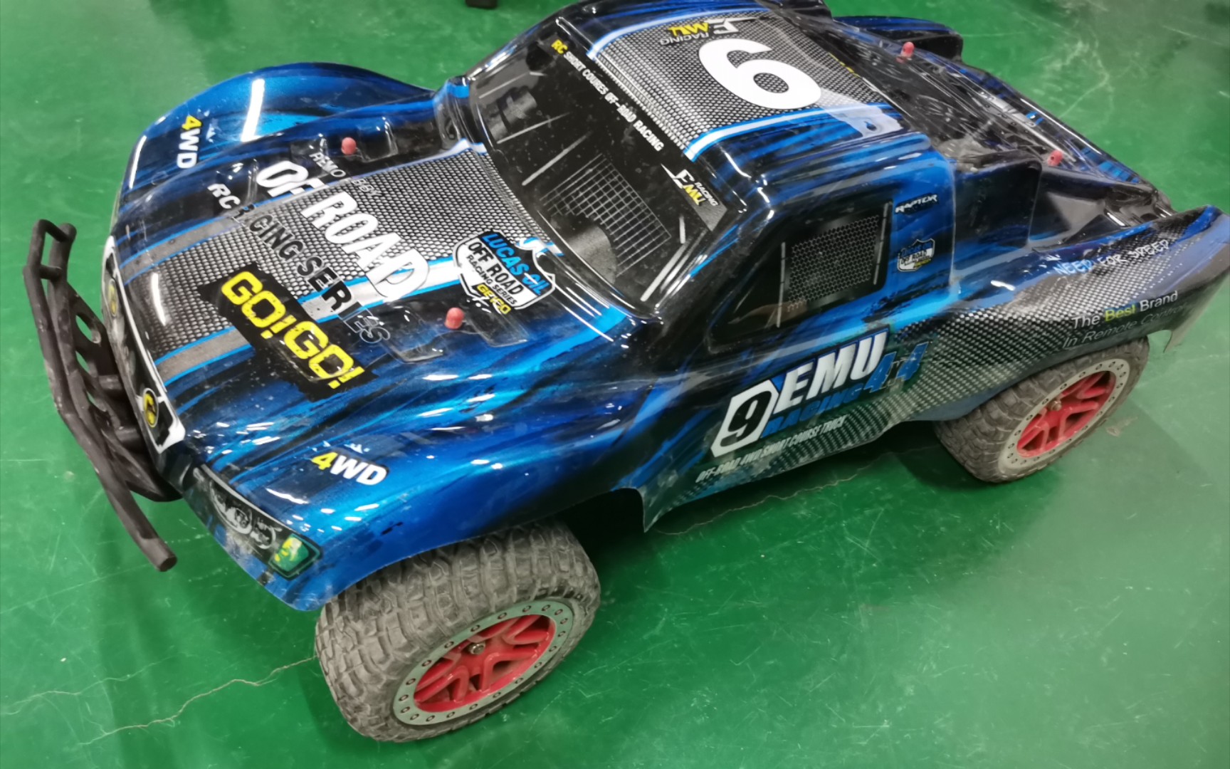 rc雷魔短卡开箱,我的第二台rc模型