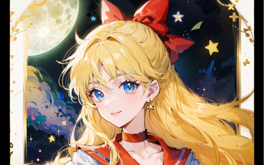 ai绘画|美少女战士-金星爱野美奈子