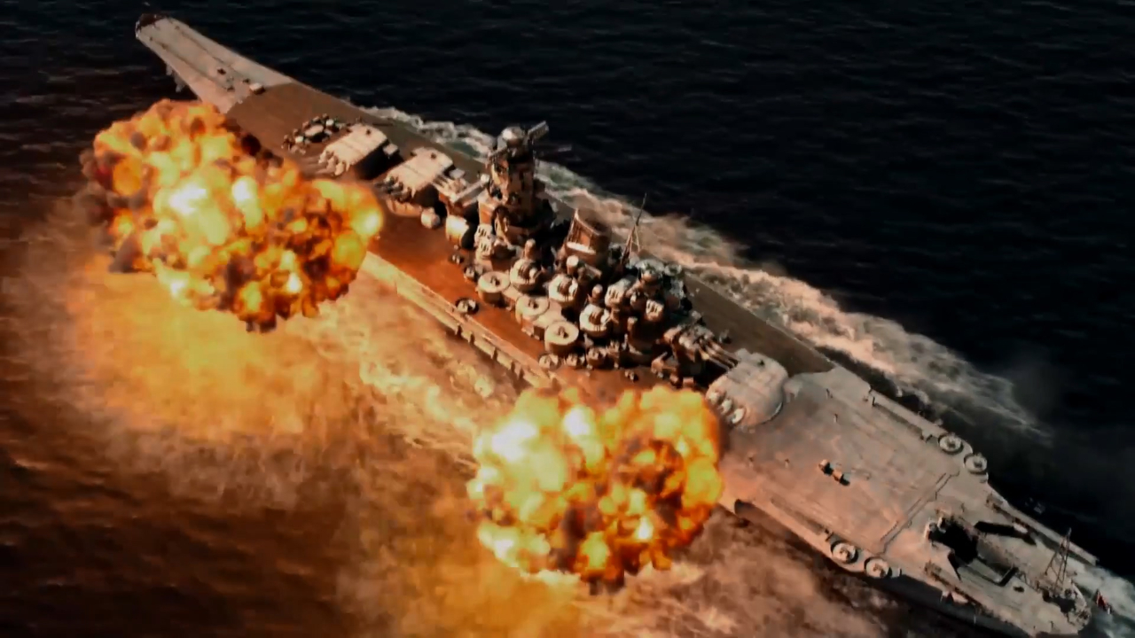 陨落的海上金刚日本武藏号!船身全部覆盖舰体盔甲的技术奇迹!