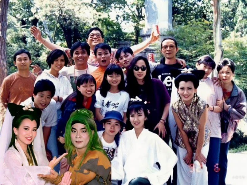 1992年《新白娘子传奇》罕见幕后拍摄花絮剧照哔哩哔哩bilibili