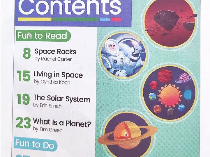 打卡s06u08w30d4 航天雜誌(content, solar system, planet, craft