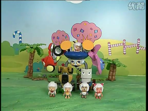 中国大陆广告20092010年动力喜羊羊玩具宣传片不完整