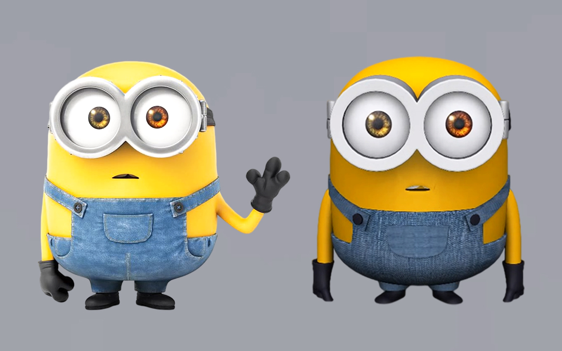 【3dmax】小黄人(1)