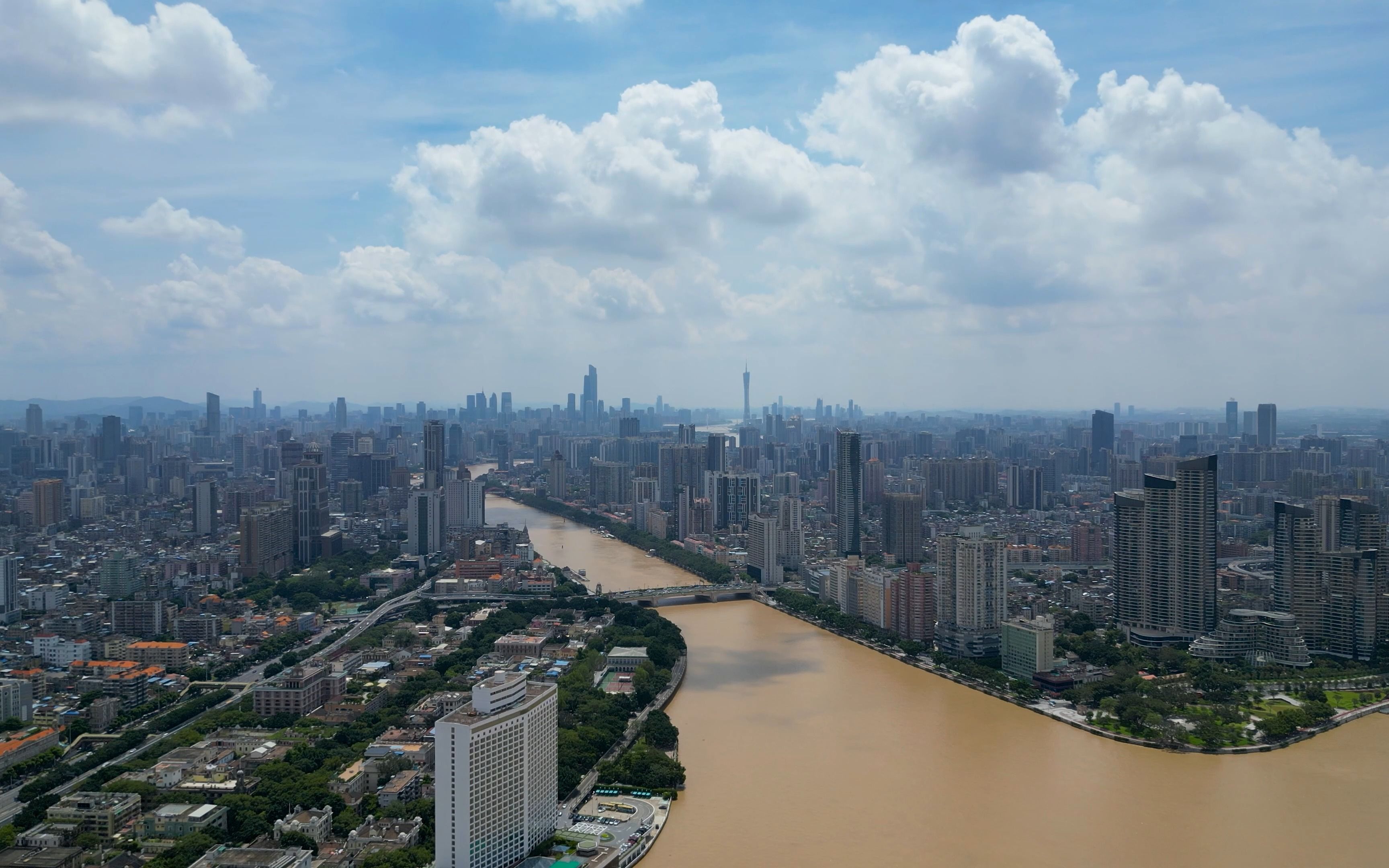 白鹅潭江景_哔哩哔哩_bilibili