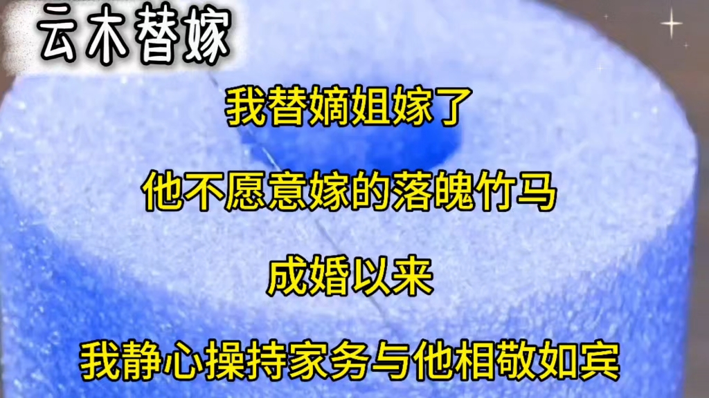 我替嫡姐嫁了他不愿意嫁的落魄竹马成婚以来我静心操持家务与他相敬如宾哔哩哔哩bilibili