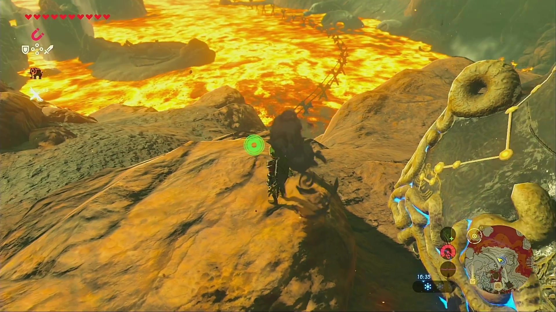 塞尔达传说 2019-03-23 拯救阿陨 火山解谜