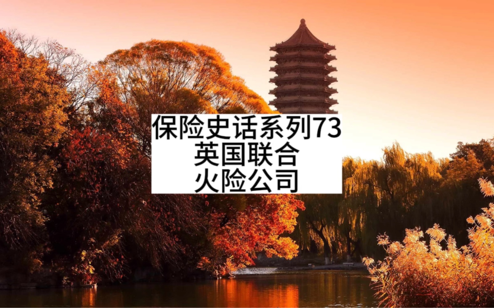 保险史话系列73哔哩哔哩bilibili