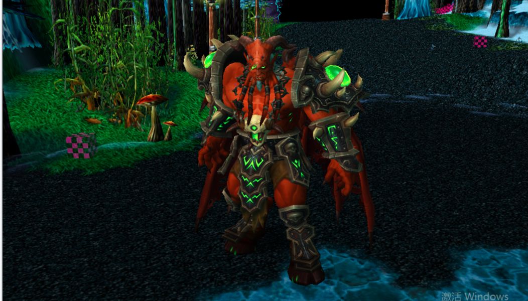 魔兽争霸自定义英雄—老英雄基尔加丹加强版