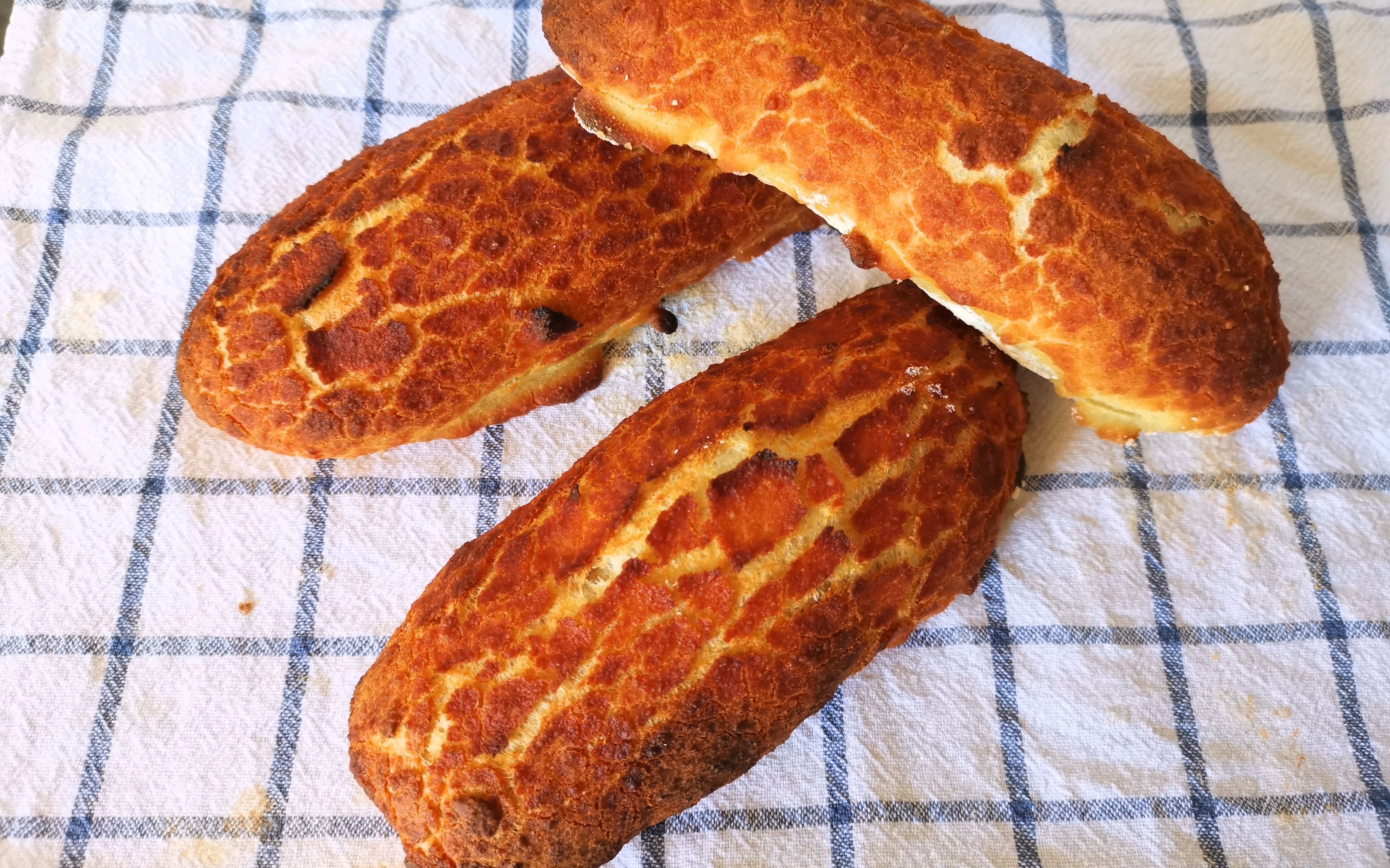 虎纹面包心有猛虎细嗅米粉baguettetigre07eaulevainmaison