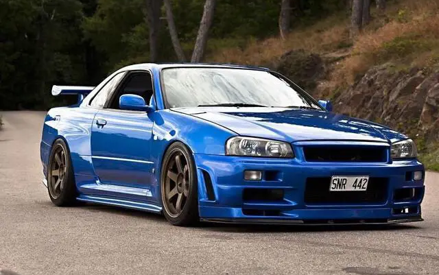 地平线四gtrr34r35暴力攻山全画质漂移or走线