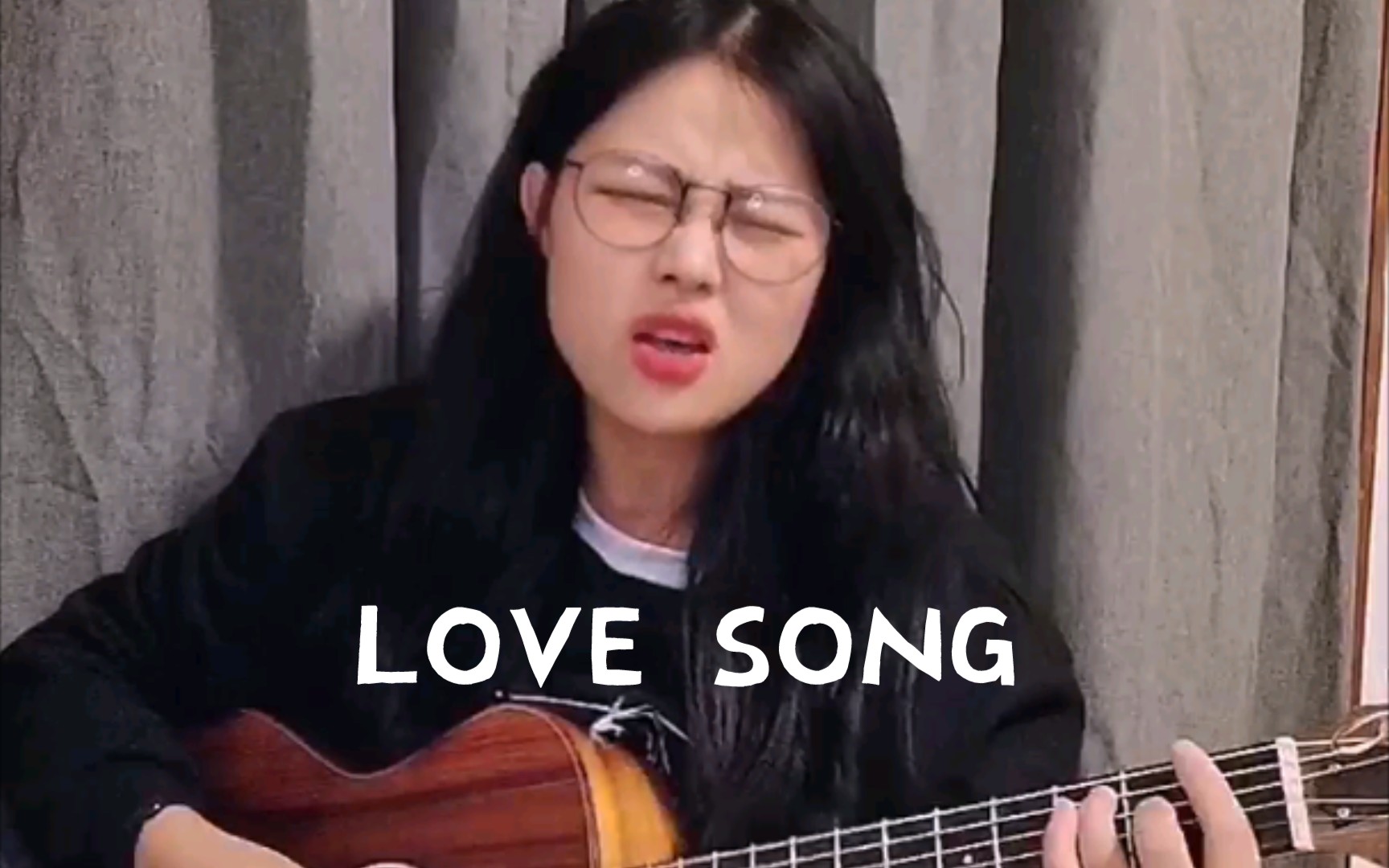 翻唱方大同 love song 需戴痛苦面具