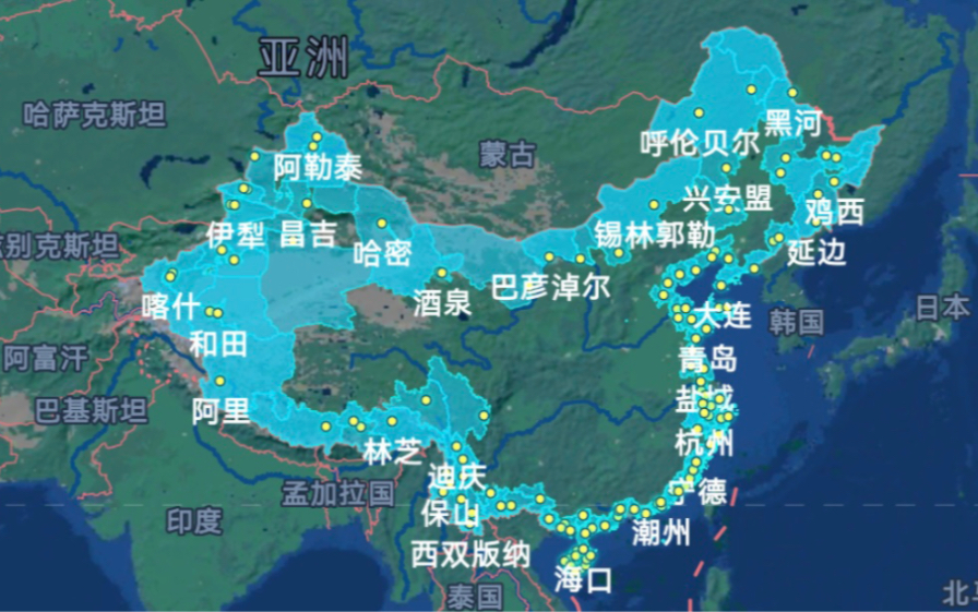 历时5个月环游中国边境线