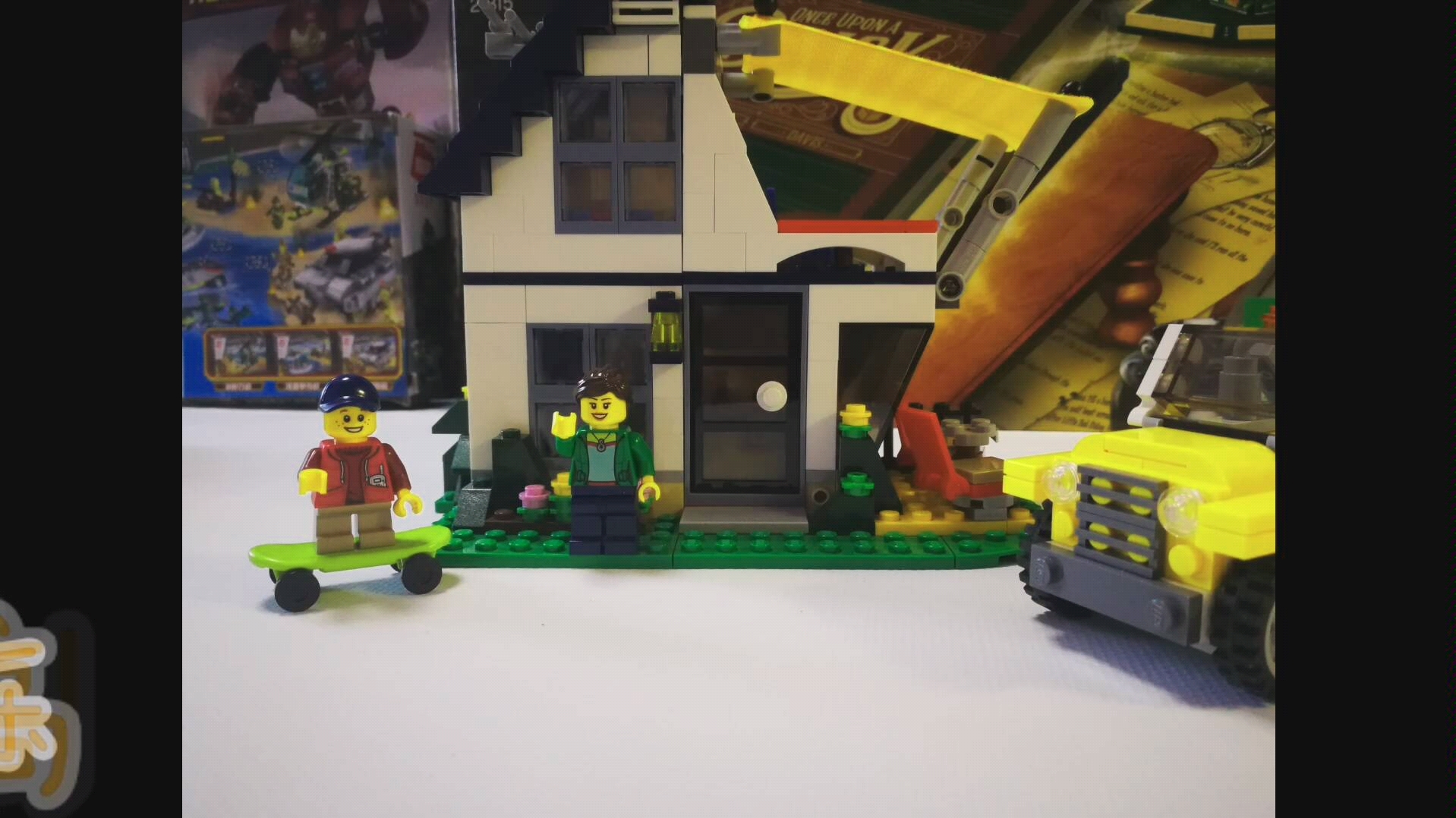 乐高创意百变系列31052度假露营车b模式~小别墅_哔哩哔哩 (゜-゜)つロ