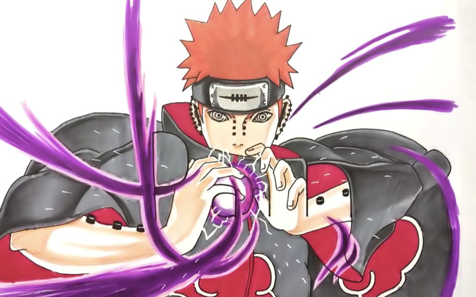 如何用【pain】一词绘制佩恩pain | art在进步