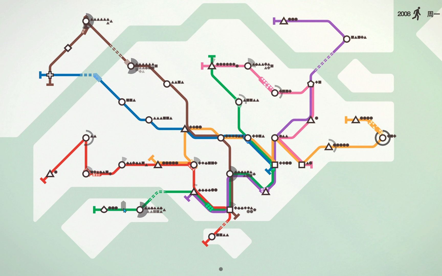 mini metro | 迷你地鐵-新加坡 2248人次