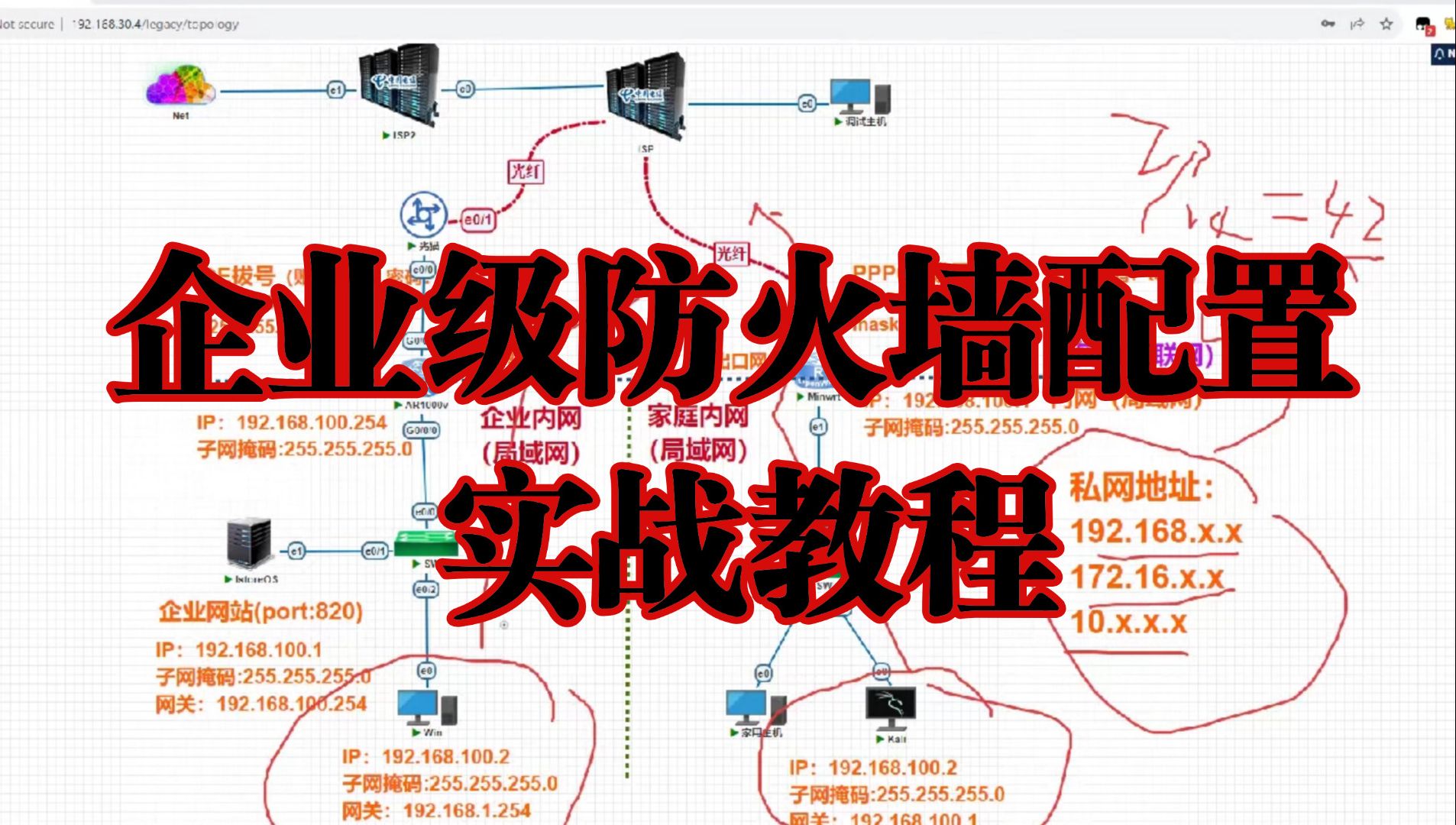 【网络基础】B站最详细企业级防火墙工作原理和基础配置,网络工程师必学技术!哔哩哔哩bilibili