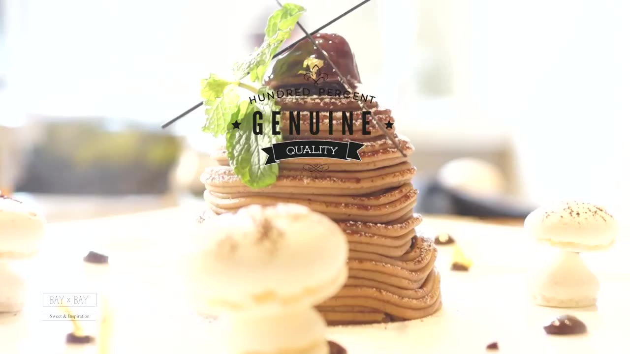 栗子白朗峰 (mont blanc chestnut 蒙布朗蛋糕)