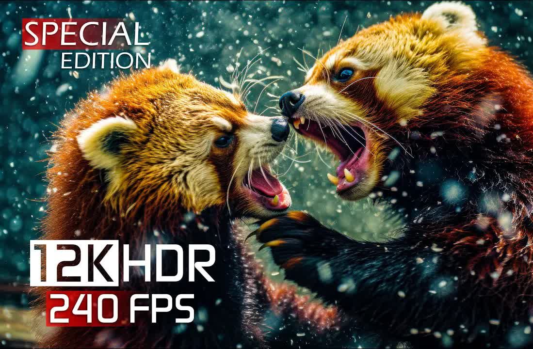最佳彩色 12K HDR Video ULTRA HD 240 fps - Best of Color Burst Dolby Vision