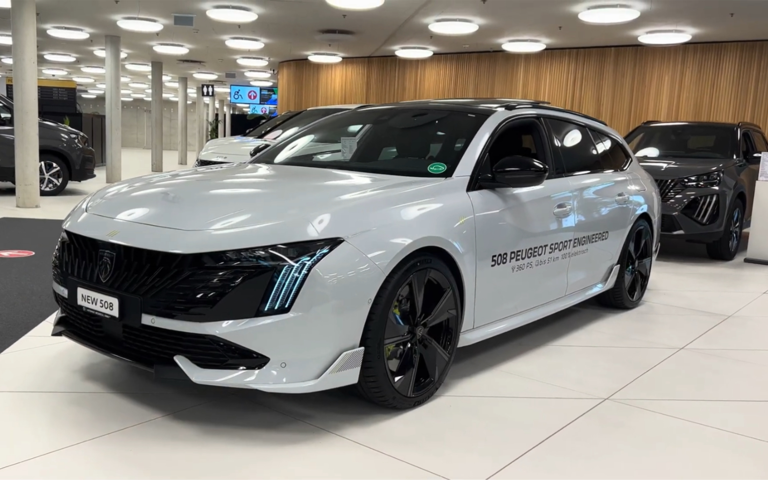 纯欣赏,标致508swpse,旅行车中的颜值前排选手