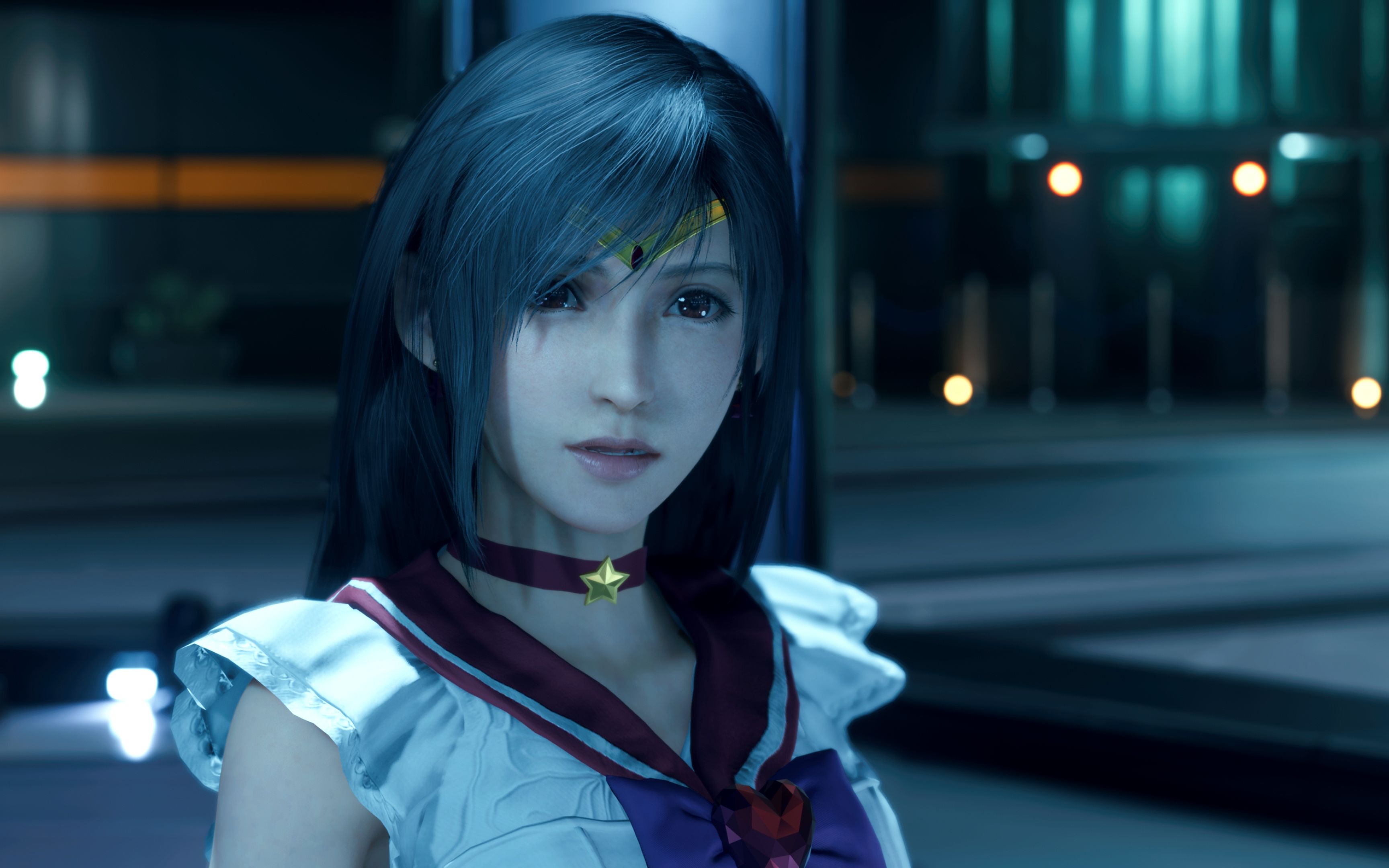 美少女战士之夜礼服假面(克劳德)火星(蒂法)拯救水兵月(爱丽丝)大作战