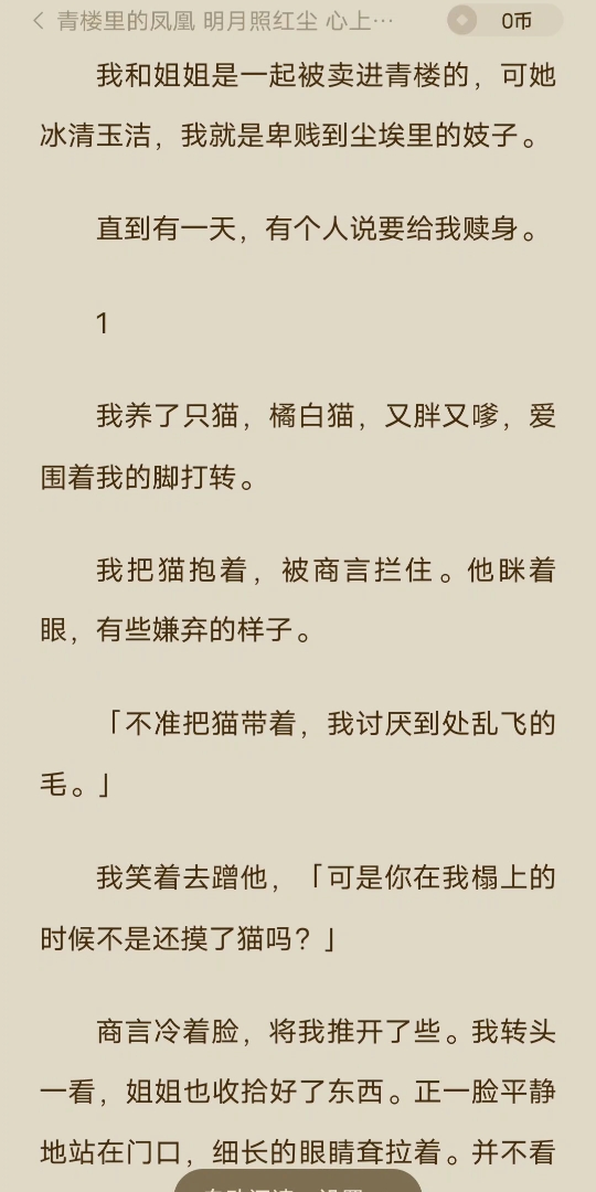 [已完结]我和姐姐是一起被卖进青楼的,可她冰清玉洁,我就是卑贱到尘埃里的妓子.直到有一天,有个人说要给我赎身.哔哩哔哩bilibili