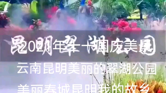 [图]云南春城昆明，我可爱的故乡！人人颂扬！个个向往！四季鲜花开不断，空气清新天空蓝，夏无酷暑冬无寒，最佳宜居好地方！