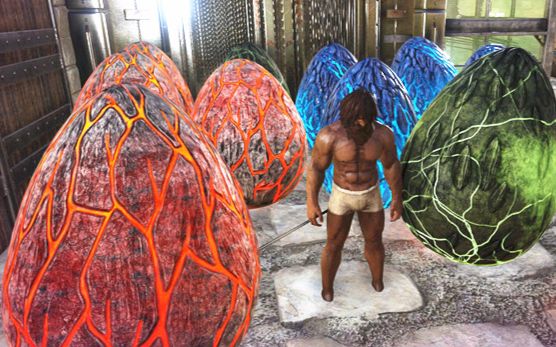 方舟龙蛋比人还要大系列第三期孵化巨多飞龙宝宝