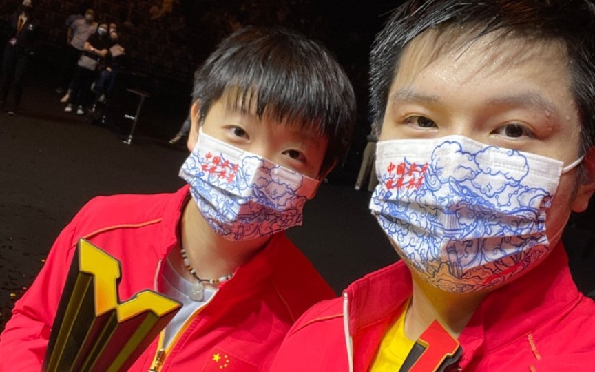 阵营cp/胖莎 从东奥双银得遗憾到wtt世界杯的双冠!