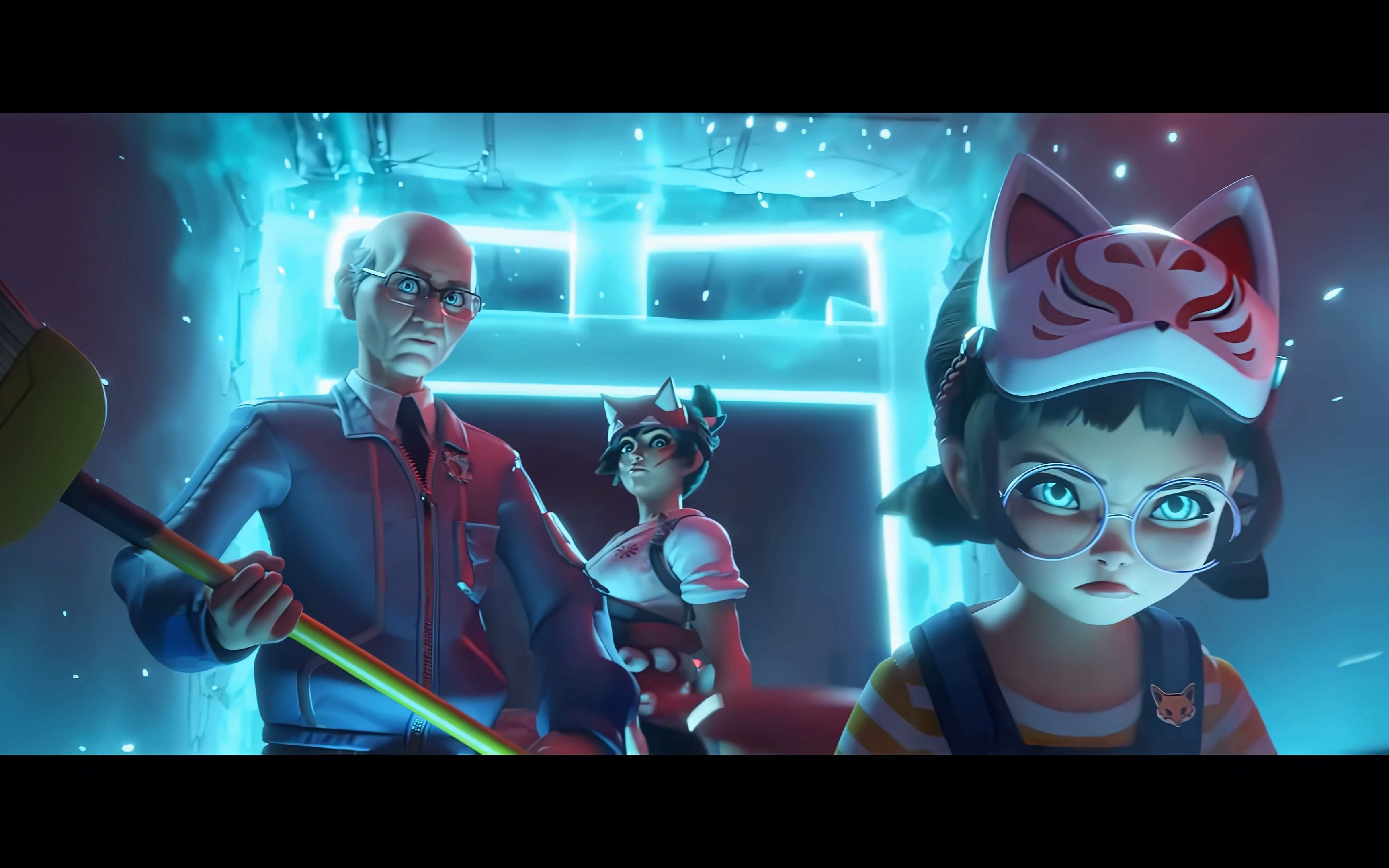 【4k】《守望先锋:雾子》开场动画cg ai增强版 国服cg合集