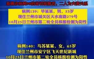 Tải video: 10月25日0-24时，甘肃省新增确诊病例6例，均在兰州市