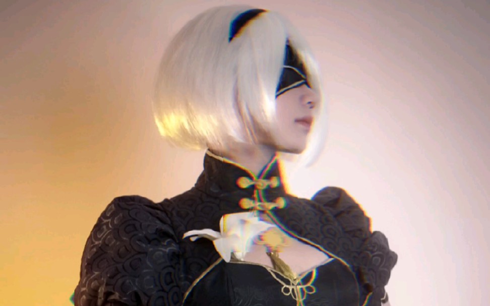 见过2b穿旗袍的样子吗