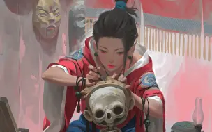 Descargar video: 迷幻诡异，好色画师，辨识度极高的插画大师作品欣赏！