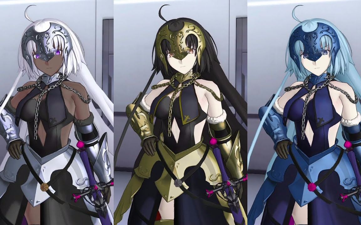 【fgo街机·1080p】avenger 黑贞德 异色灵衣_哔哩哔哩bilibili