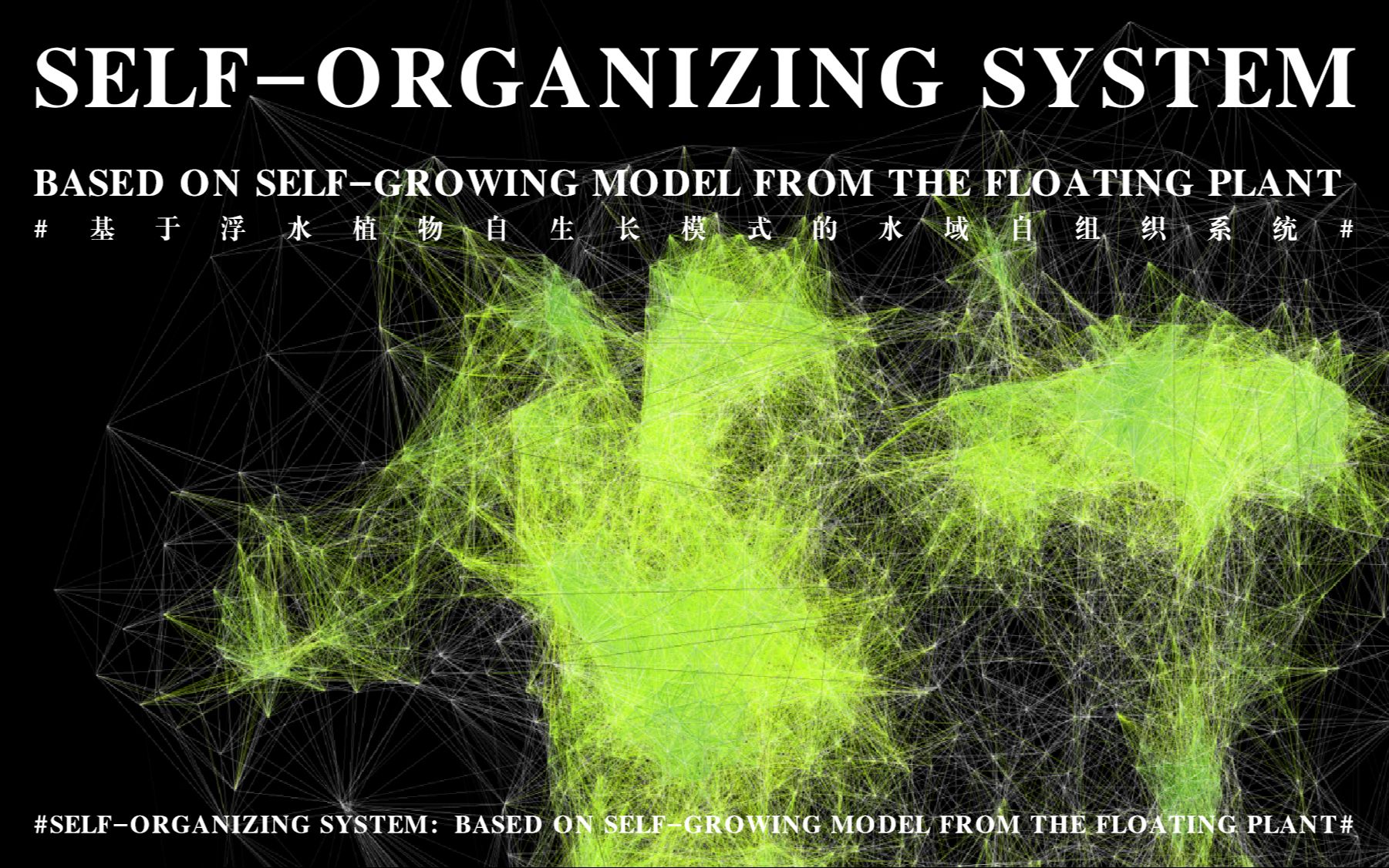 【天津大学建筑学院数字化小组】基于浮水植物自生长模式的水域自组织系统哔哩哔哩bilibili
