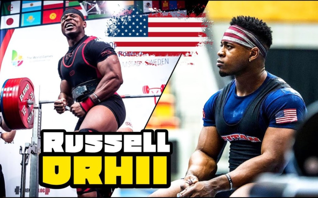 russel orhii总成绩850.5kg 职业生涯的最高成绩_哔哩哔哩_bilibili