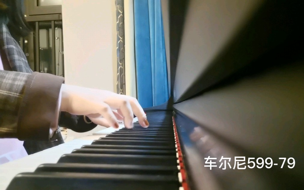 [图]切分节奏练习曲！车尔尼599第79条