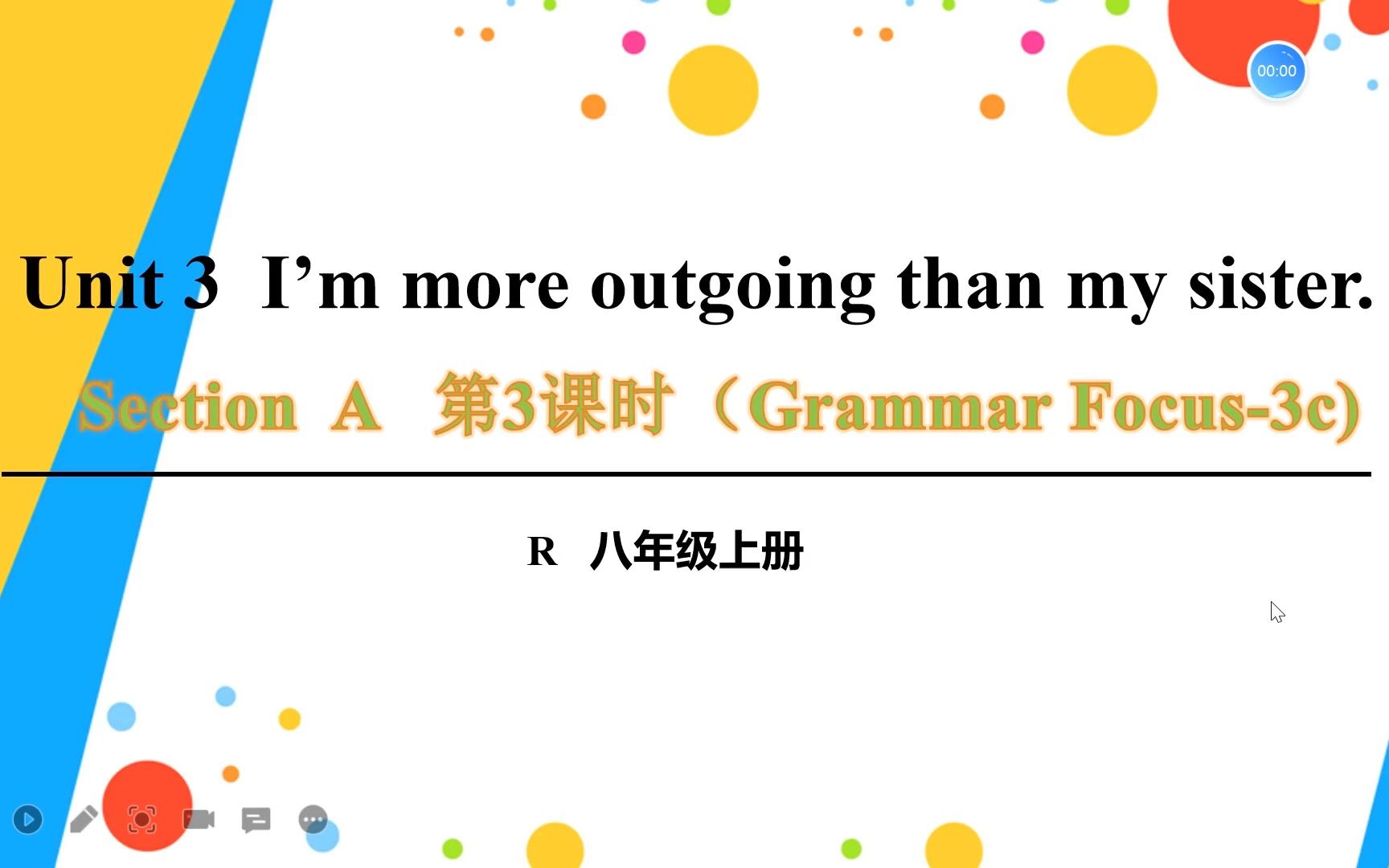 [图]人教版英语八年级上册 Unit 3 Grammar Focus-3c