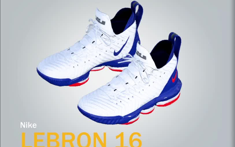 nba2k21球鞋diy詹姆斯16