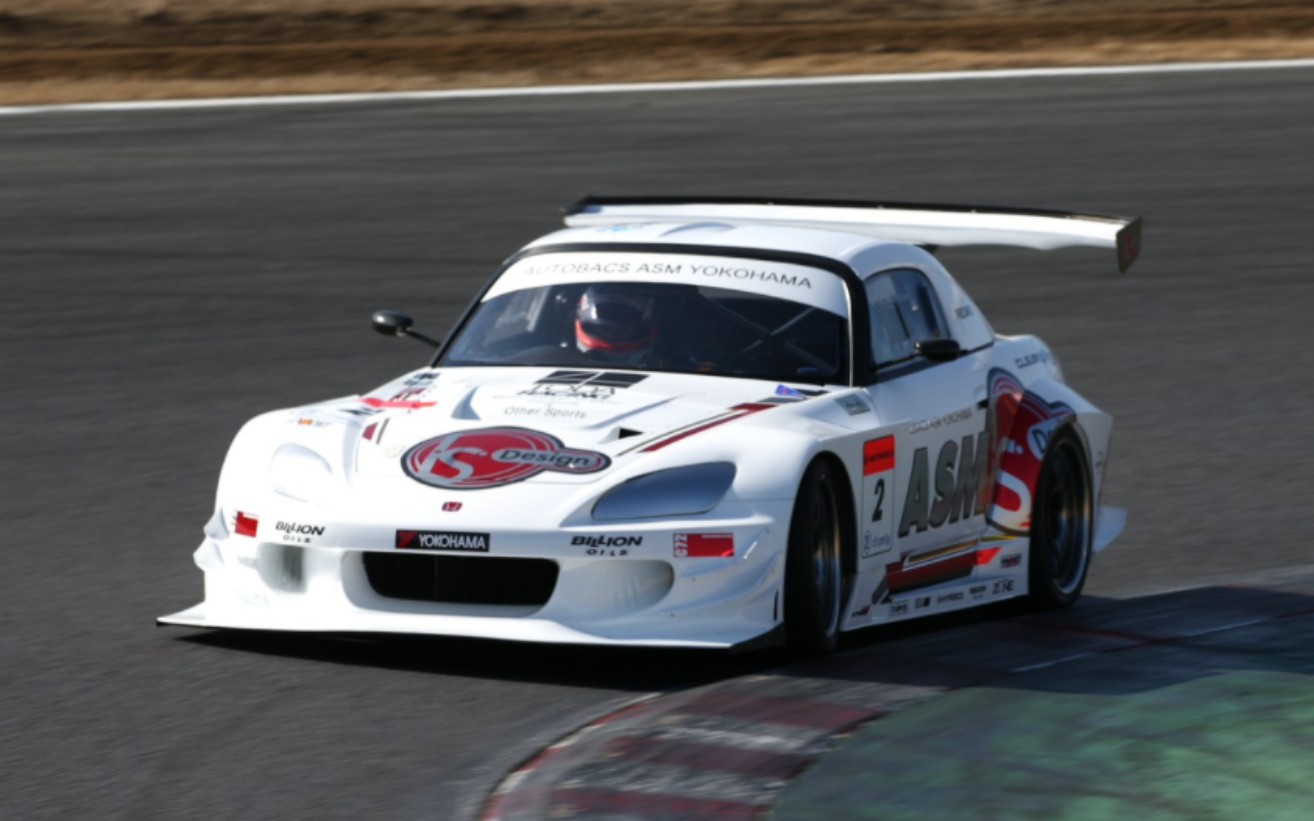 筑波赛道 57秒252 本田 s2000 300hp 1000kg a050gs 295/30r18 asm