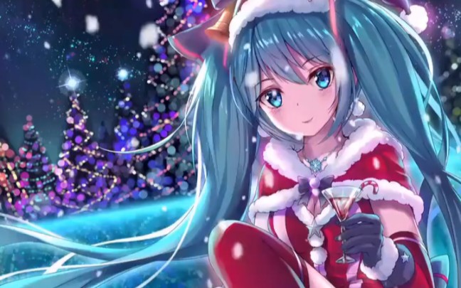 这个圣诞节miku陪你