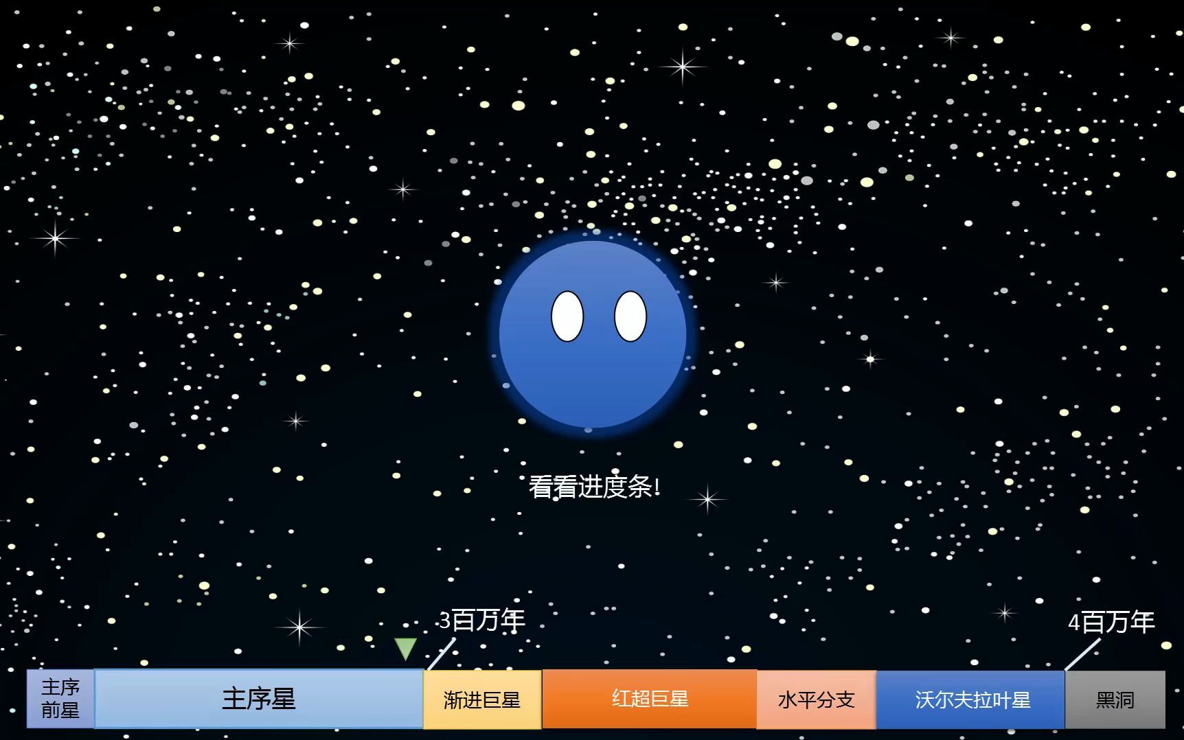 [图]O型星生命历程【黑洞结局】