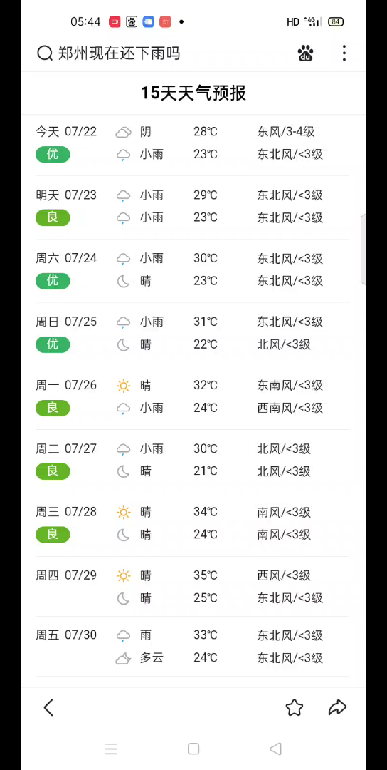 郑州未来15天天气,希望郑州越来越好哔哩哔哩bilibili