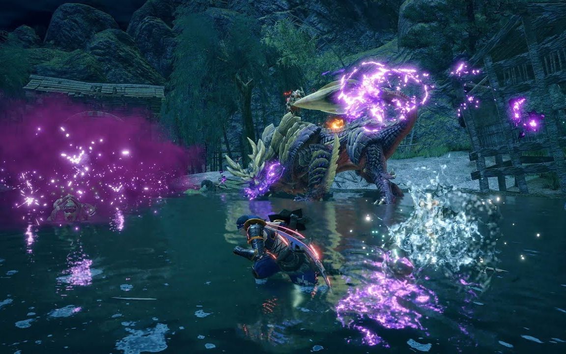 【ign】pc版《怪物猎人 崛起「怨虎龙狩猎」演示视频(4k60帧)