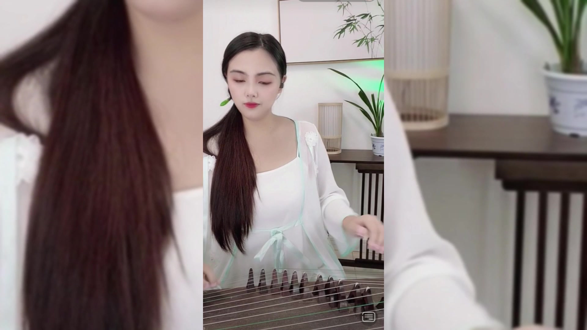 橙橙古筝演奏千层雪