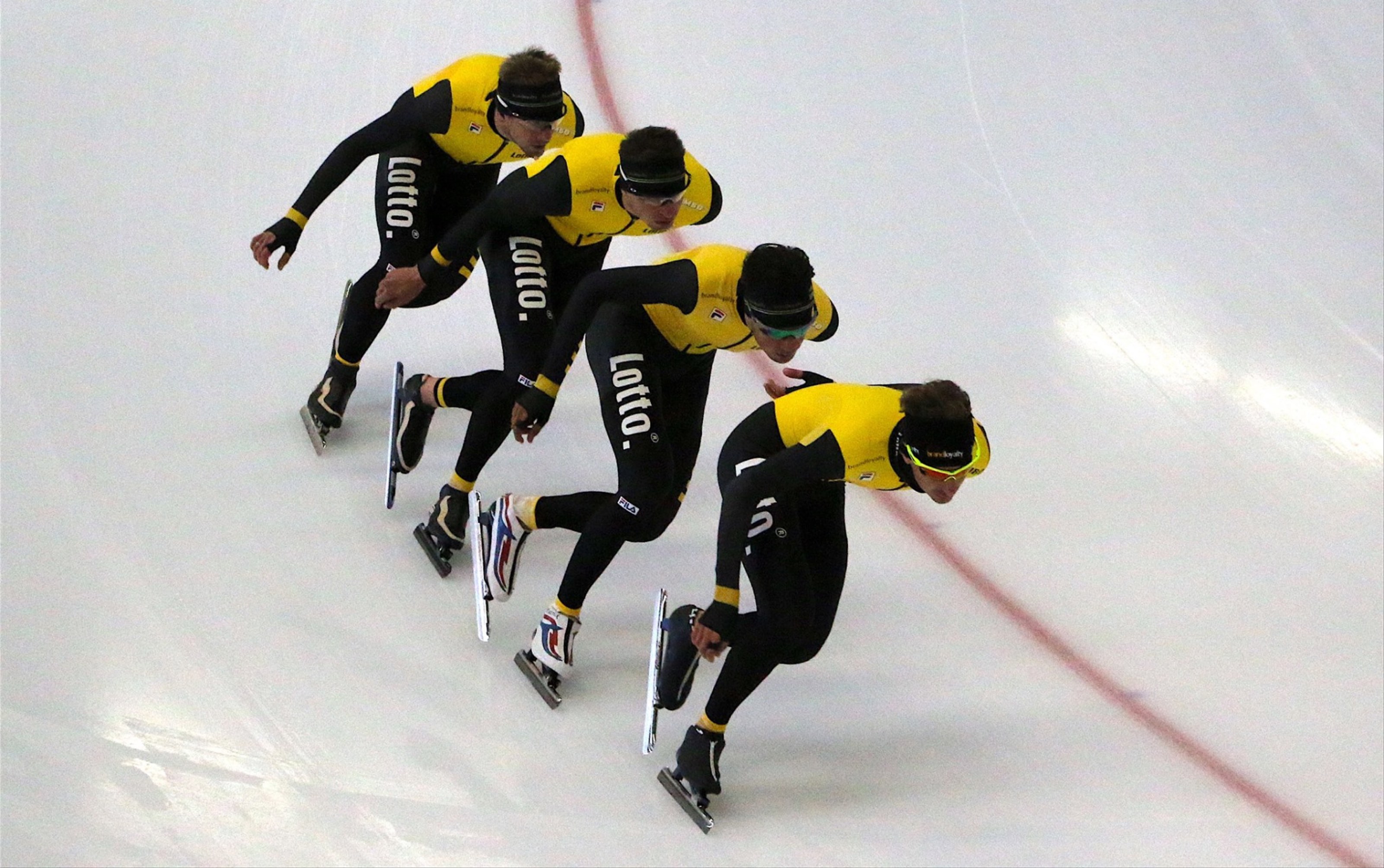 lotto jumbo速度滑冰职业队训练training